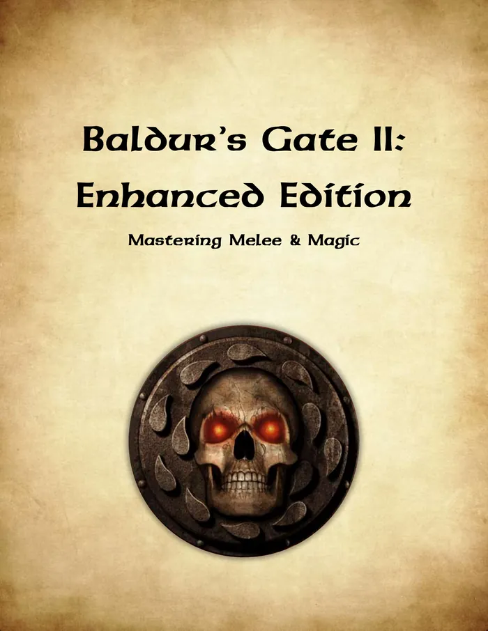 Baldur's Gate II: Enhanced Edition key art